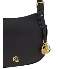 RALPH LAUREN MARCY Geantă de umăr mini negru2 - Genți femei - 7