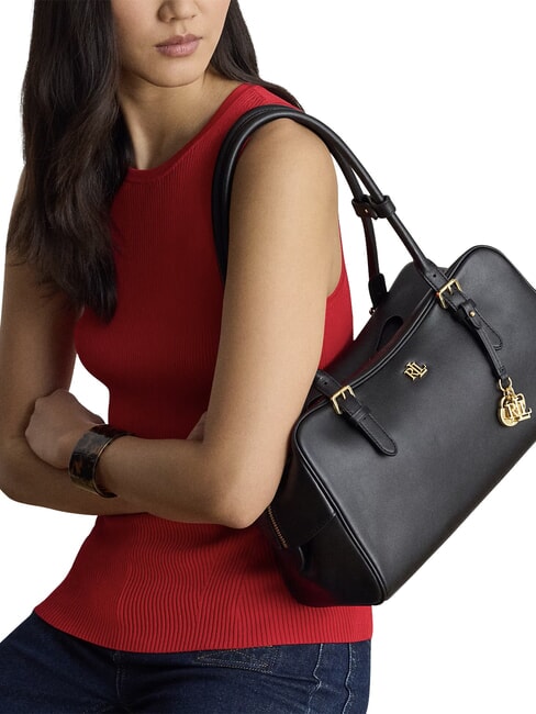 MARCY Geantă de umăr, piele negru2 - Genți femei