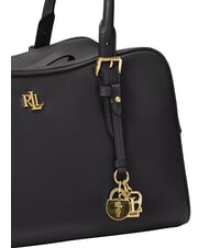 RALPH LAUREN MARCY Geantă de umăr, piele negru2 - Genți femei - 7