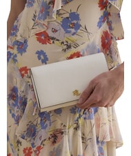 RALPH LAUREN ADAIR 2 Portofel, cu curea de umăr cu lanț alb moale - Portofele femei - 3