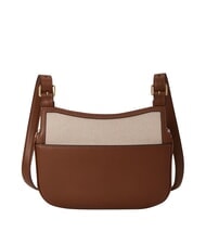 RALPH LAUREN MARCY Geantă mini, cu curea de umăr reglabilă alb/brun - Genți femei - 3