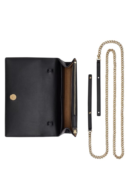 ADAIR 2 Portofel, cu curea de umăr cu lanț BLACK - Portofele femei