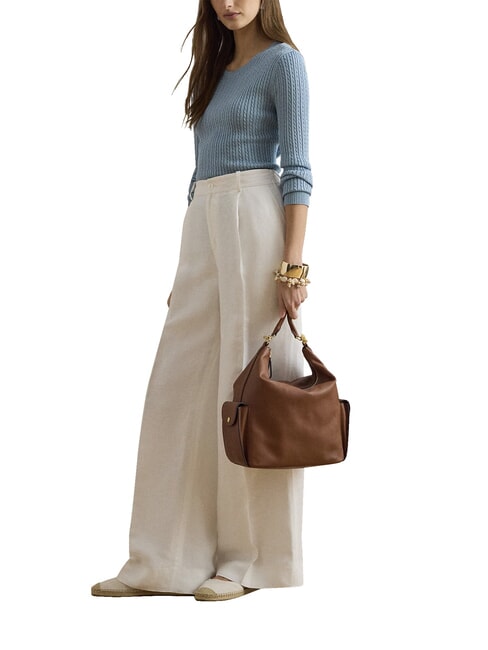 BLAIKE Geantă de umăr lauren tan1 - Genți femei