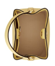 RALPH LAUREN REESE Geantă de m&acirc;nă, cu curea de umăr, din piele sorbet de lăm&acirc;ie - Genți femei - 7