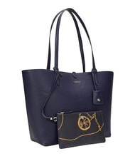 RALPH LAUREN Merrimack Cumpărător reversibil de umeri dungă bleumarin/subțire - Genți femei - 4