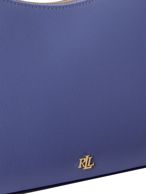 DANNI Geanta de umar, cu bareta de umar, din piele Carson Blue - Genți femei