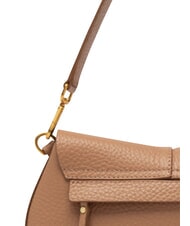 GIANNI CHIARINI HELENA ROUND Geantă de m&acirc;nă, cu curea de umăr, din piele lut - Genți femei - 5