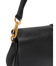 GIANNI CHIARINI HELENA ROUND Geantă de m&acirc;nă, cu curea de umăr, din piele negru - Genți femei - 4