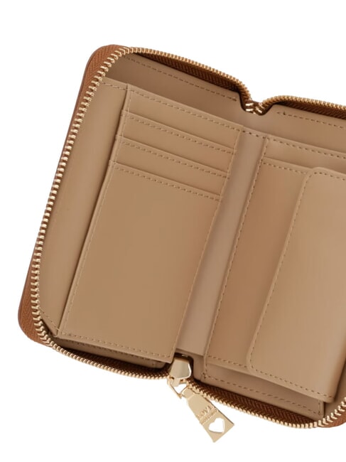 BOLD LOVE Portofel mediu cu fermoar PIELE - Portofele femei