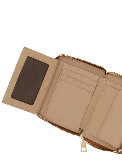 BOLD LOVE Portofel mediu cu fermoar PIELE - Portofele femei