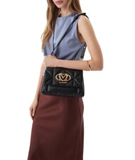 LOVE MOSCHINO EMBOSSED Geantă de umăr negru - Genți femei - 2