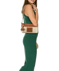 LOVE MOSCHINO STRAW CHIC Geantă de umăr mini - Genți femei