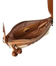 LOVE MOSCHINO STRAW CHIC Geantă de umăr mini natural/piele - Genți femei - 4