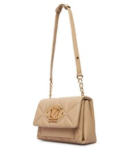 LOVE MOSCHINO EMBOSSED Geantă de umăr taupe - Genți femei - 3