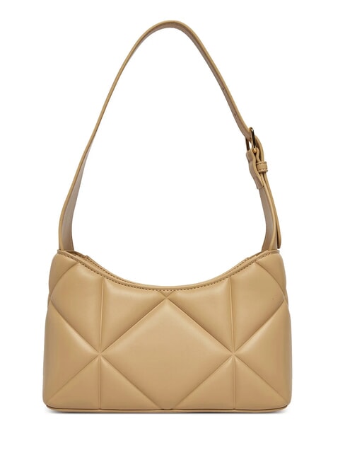 EMBOSSED Geantă de umăr taupe - Genți femei