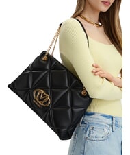 LOVE MOSCHINO EMBOSSED Quilted Geantă de umăr - Genți femei