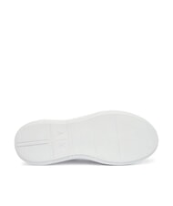 ARMANI EXCHANGE SUPER Adidași din piele alb strălucitor - Pantofi femei - 5