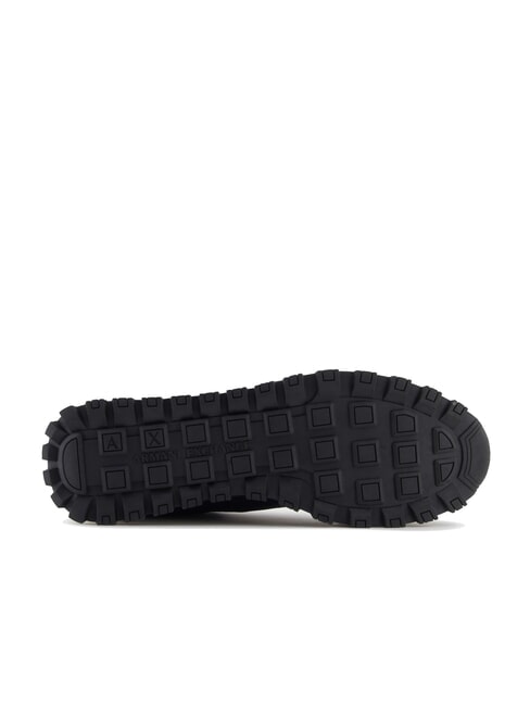 DROP MICROSUEDE Teniși cu logo contrastant bleumarin+alb-gălbui - Pantofi bărbați