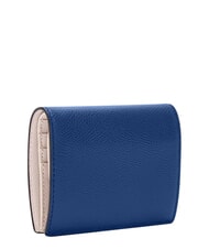 FURLA CAMELIA COMPACT Portofel mic din piele ares indigo+corolă int. - Portofele femei - 2