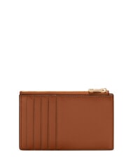 FURLA CAMELIA Portofel plat din piele coniac - Portofele femei - 2