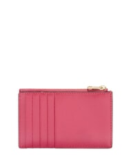 FURLA CAMELIA Portofel plat din piele roz catifelat - Portofele femei - 2