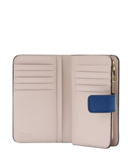 FURLA CAMELIA Portofel de dama din piele indigo+corolă int. - Portofele femei - 3