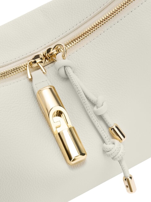 DEBBY Geantă de umăr, piele sm&acirc;nt&acirc;nă + brandy - Genți femei