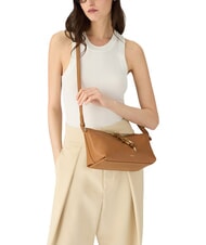 FURLA DEBBY Geantă de umăr, piele coniac - Genți femei - 2