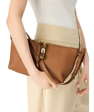 FURLA DEBBY Geantă de umăr, piele coniac - Genți femei - 3