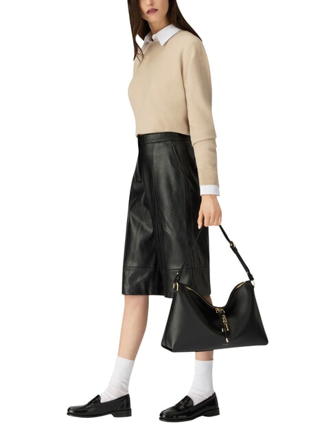 DEBBY Geantă de umăr, piele negru - Genți femei