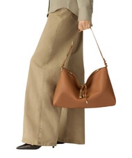 FURLA DEBBY Geantă de umăr, piele coniac - Genți femei - 3