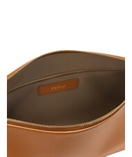 FURLA DEBBY Geantă de umăr, piele coniac - Genți femei - 6