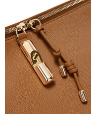 FURLA DEBBY Geantă de umăr, piele coniac - Genți femei - 7