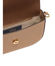 FURLA MOONLIGHT Geantă de umăr mini caramel - Genți femei - 6
