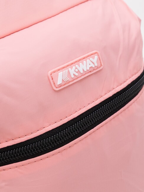 LAON Rucsac mic din nailon geranium roz - Rucsacuri pentru școală și timp liber