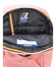 KWAY LAON Rucsac mic din nailon geranium roz - Rucsacuri pentru școală și timp liber - 5