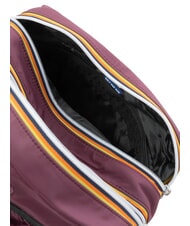 KWAY ALBAS Cutie cosmetică cu fermoar dublu, cu buzunare vin violet-mov - Truse de toaletă - 5