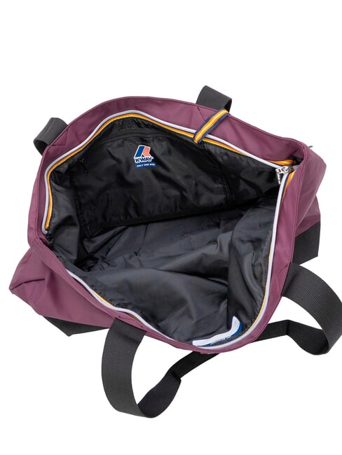 CLERE Geantă tote de umăr vin violet-mov - Genți femei