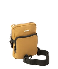 KWAY ERLOY Geanta din nailon cu buzunar bistre maro - Genți de umăr bărbați - 2