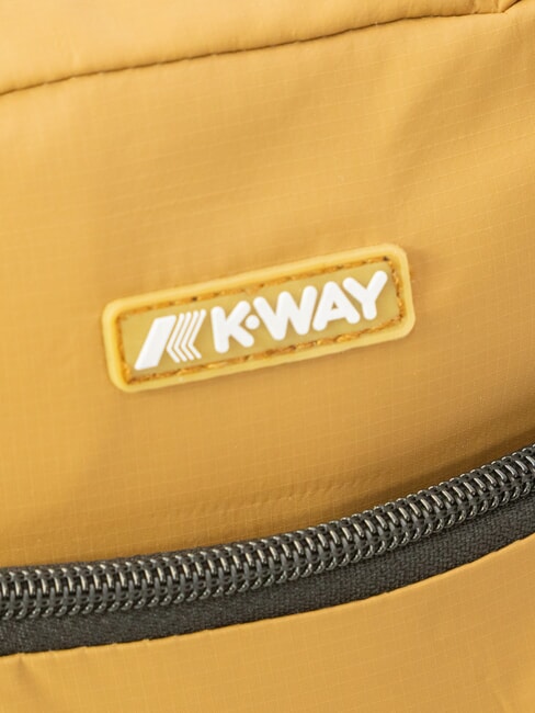 ERLOY Geanta din nailon cu buzunar bistre maro - Genți de umăr bărbați