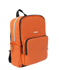 KWAY GIZY Rucsac din nailon pentru laptop de 15". portocaliu-maroniu - Rucsacuri pentru laptop - 4