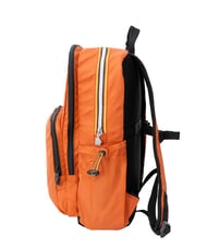 KWAY GIZY Rucsac din nailon pentru laptop de 15". portocaliu-maroniu - Rucsacuri pentru laptop - 5