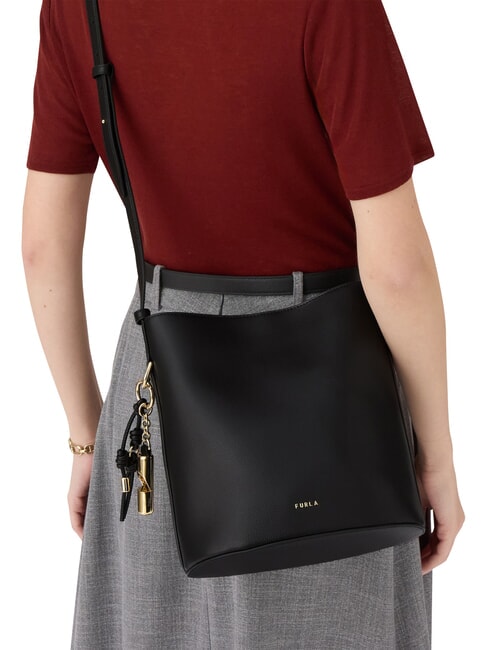 ROXIE Geantă de umăr, piele negru - Genți femei