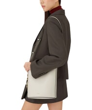 FURLA ROXIE Geantă de umăr, piele CREMĂ - Genți femei - 3