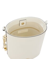 FURLA ROXIE Geantă de umăr, piele CREMĂ - Genți femei - 6