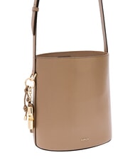 FURLA ROXIE Geantă de umăr, piele caramel - Genți femei - 5