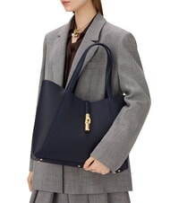 FURLA GOCCIA Geantă de umăr, piele albastru cerneală - Genți femei - 5