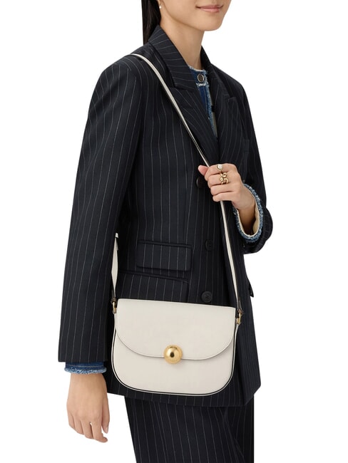 MOONLIGHT Geantă de umăr mini CREMĂ - Genți femei