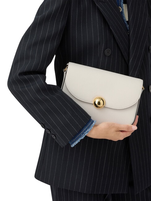 MOONLIGHT Geantă de umăr mini CREMĂ - Genți femei