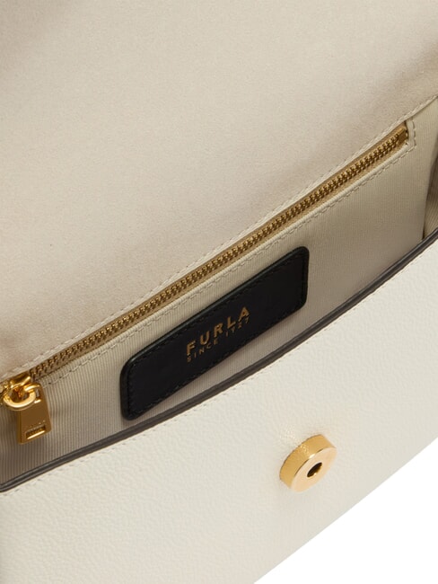 MOONLIGHT Geantă de umăr mini CREMĂ - Genți femei